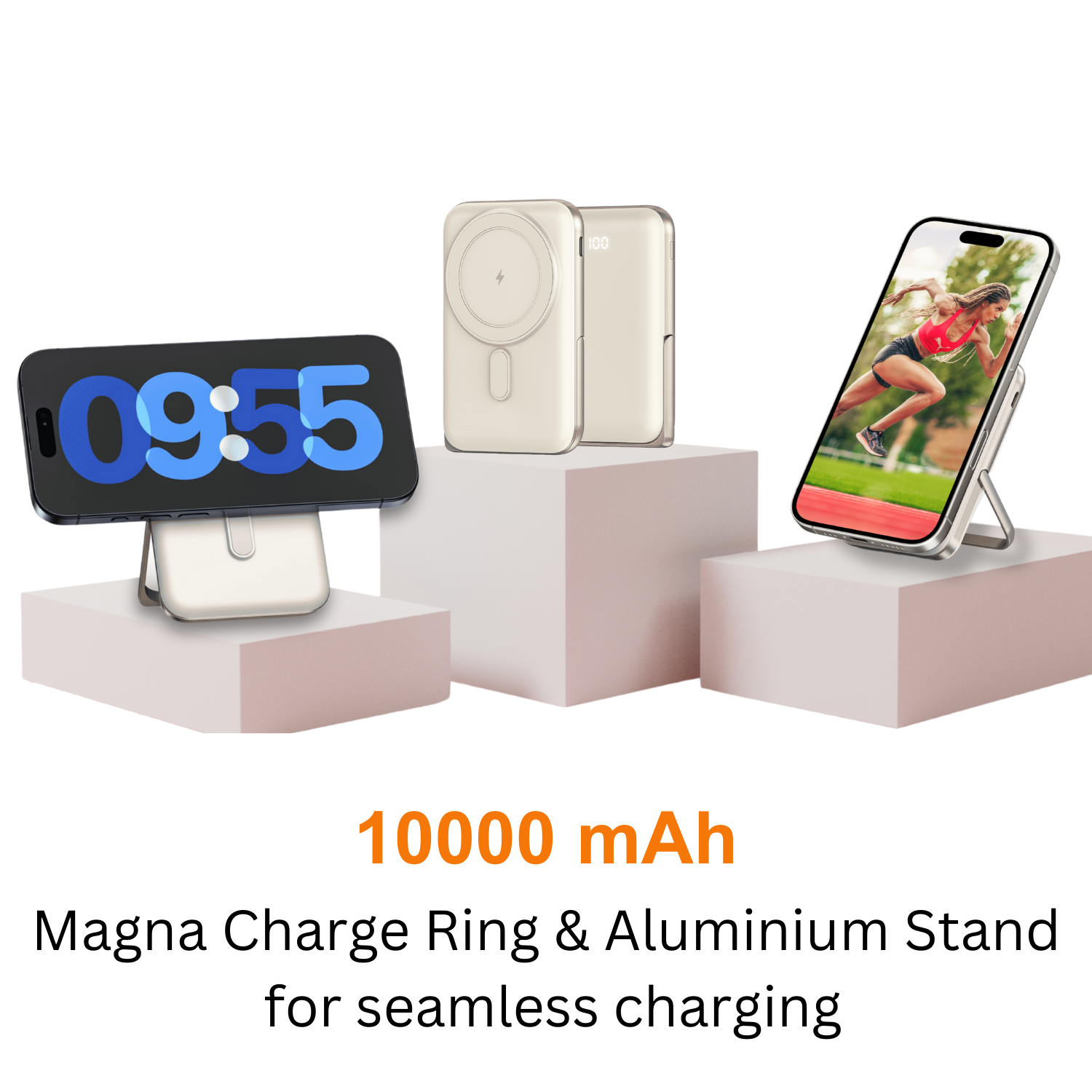 10000mAh Magnetic Wireless Powerbank